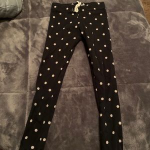 Kids polka dot tights